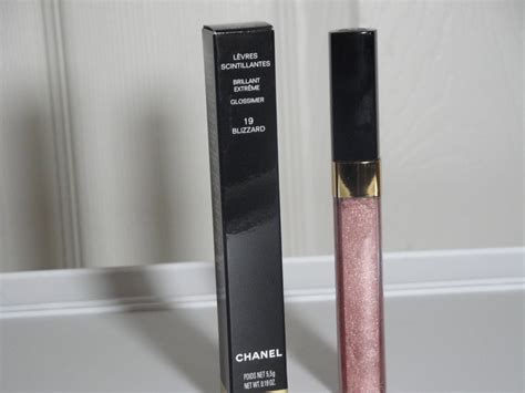 chanel levres scintillantes 19 blizzard|Chanel Levres Scintillantes Glossimer, No.19 Blizzard, 5.5 g.